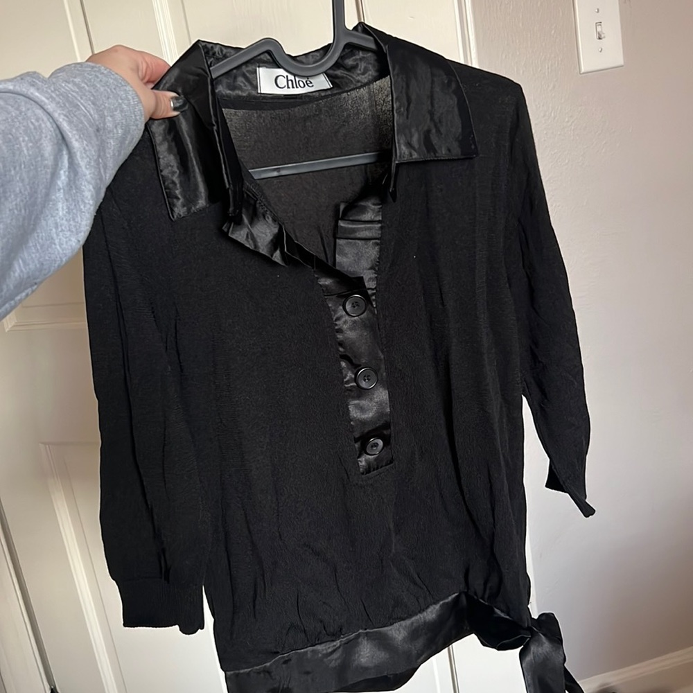 Chloé button down blouse - Picture 3 of 4